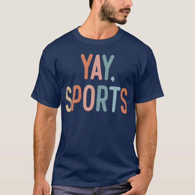 Camiseta NonSports Fan Go Sports Yay Sports girl (Anverso)