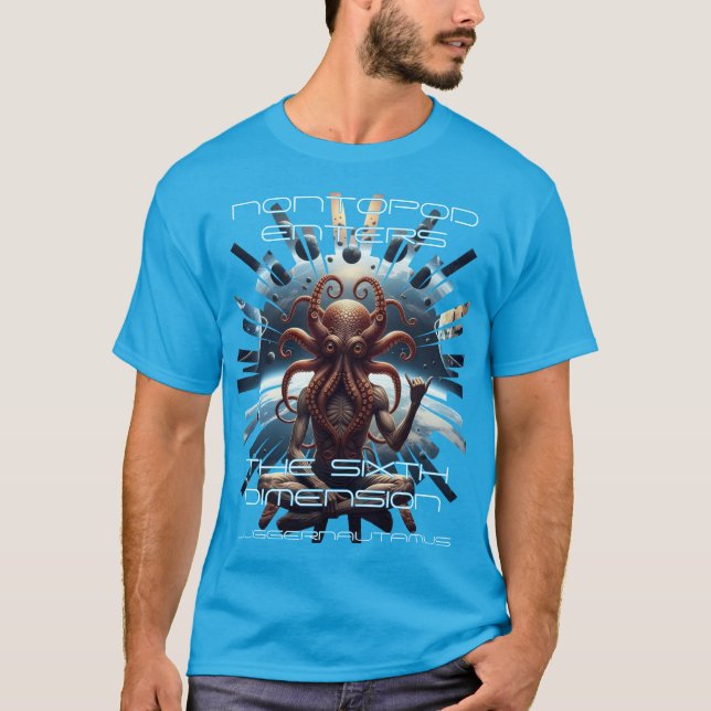 Camiseta Nontopod Entra en la Sexta Dimensión (Anverso)