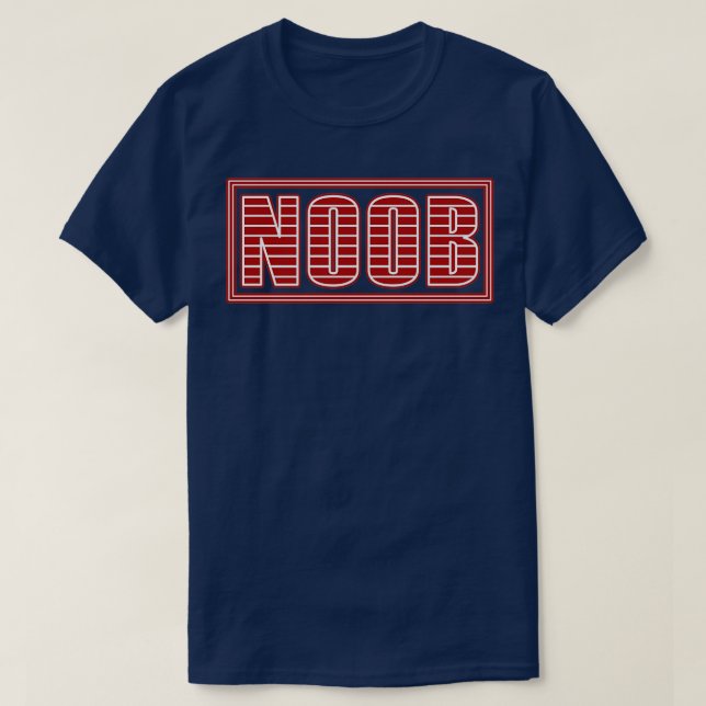 Camiseta Noob (Diseño del anverso)