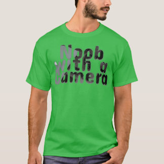 Camiseta Noob con cámara