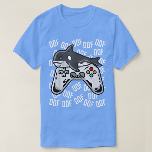Camiseta Noob Oof Shirt Kids Bods Chicas Gif (Diseño del anverso)