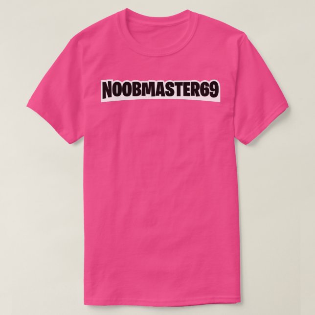 Camiseta noobmaster69 (Diseño del anverso)