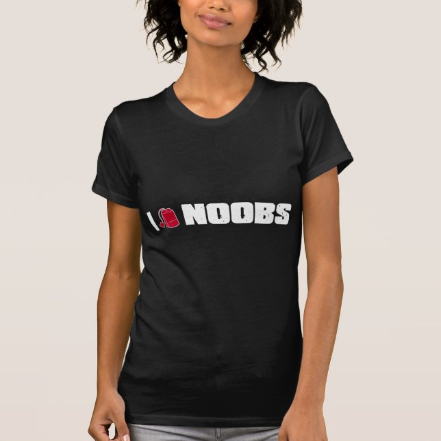 Camiseta Noobs I (de la bolsita de té) (Anverso)