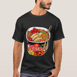 Camiseta Noodle coreano de Samyang