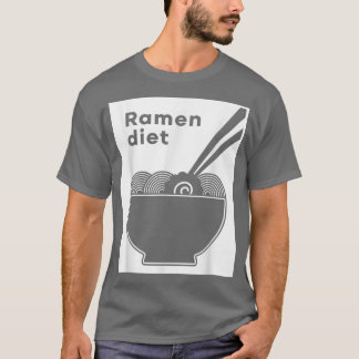 Camiseta Noodle de fideos de Japón Ramen Cocina japonesa129
