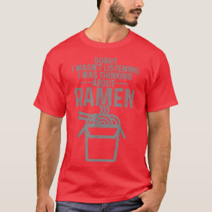 Camiseta Noodle japonés Ramen Otaku Anime Funny Ramen