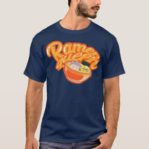 Camiseta Noodle Reina de Ramen Tazón Gráfico 3023