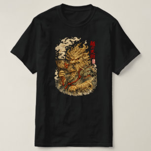 Camiseta Noodle Tengu – Monstruo Mitológico Japonés Hecho d