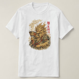 Camiseta Noodle Tengu – Monstruo Mitológico Japonés Hecho d