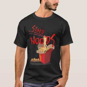 Camiseta Noodles chinos envían NOODS Comida asiática Ventil
