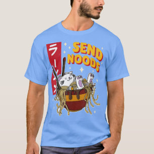 Camiseta Noodles de Japón Ramen Noodle Cocina japonesa 1305