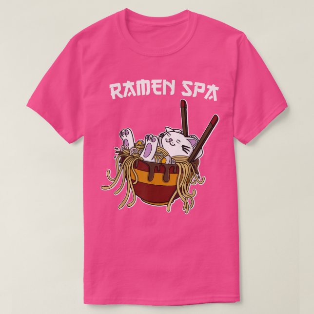Camiseta Noodles de Japón Ramen Noodle Cocina japonesa 1311 (Diseño del anverso)