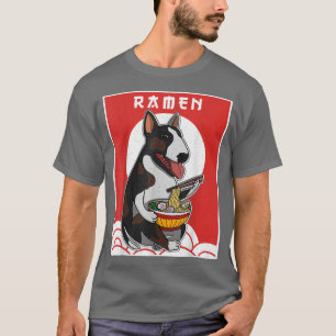 Camiseta Noodles de perro de Ramen Terrier Cocina japonesa1