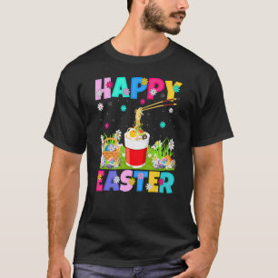 Camiseta Noodles Happy Easter Bungalows Cup Noodles Easter 
