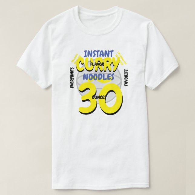 CAMISETA NOODLES INSTANTÁNEOS 30 (Diseño del anverso)