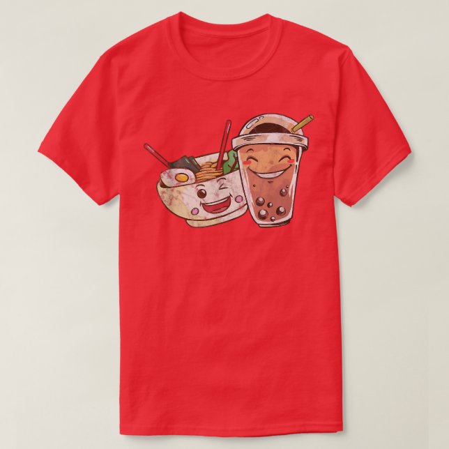 Camiseta Noodles Kawaii Japanese Anime T Ramen Fan  (Diseño del anverso)