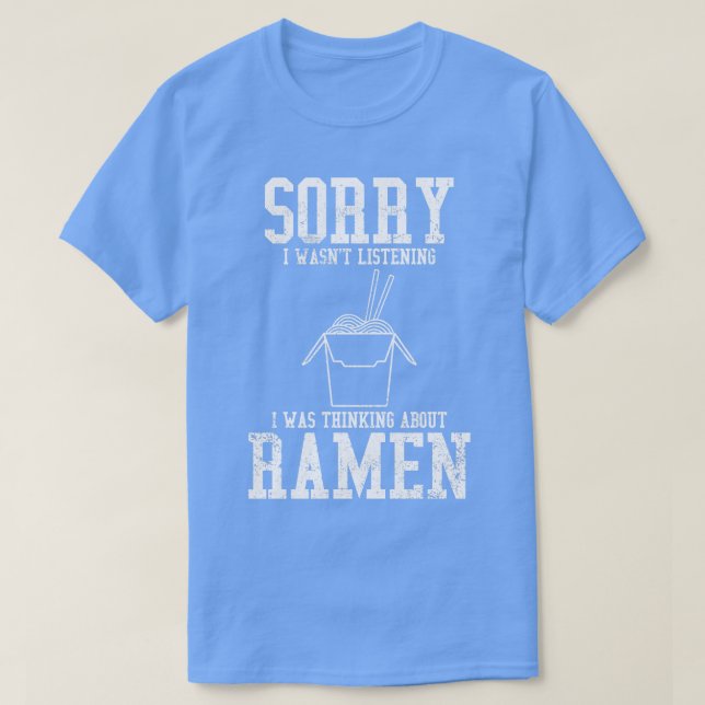 Camiseta Noodles Ramen japonés 6 (Diseño del anverso)