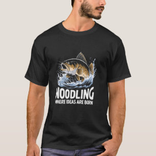 Camiseta Noodling Donde Nacen las Ideas Noodler Catfish Cat
