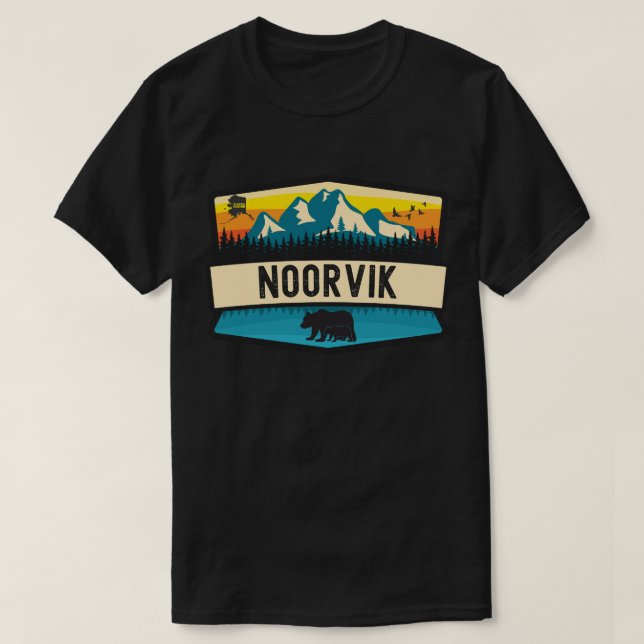 Camiseta Noorvik, Alaska (Diseño del anverso)