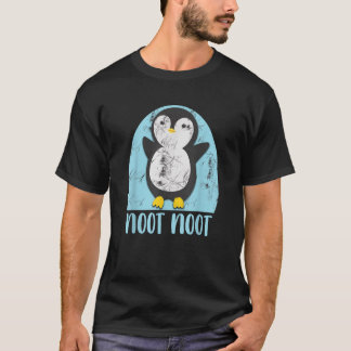 Camiseta Noot Noot Funny Penguin Bird Sound Christmas Winte