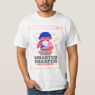 Camiseta Nootrópicos de cafeína más inteligentes y más níti