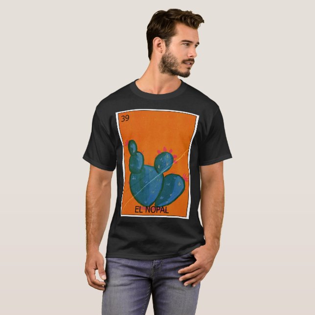 Camiseta Nopal Loteria del EL (Anverso completo)