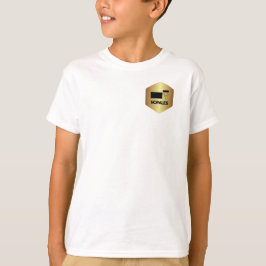 Camiseta Nopales.io - Edición Oro / Blanco UNISEX