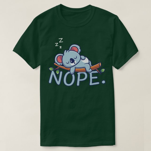 Camiseta Nope (Diseño del anverso)