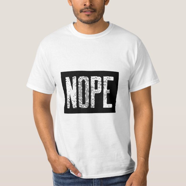 CAMISETA NOPE (Anverso)