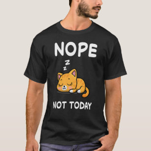 Camiseta Nope Cat Nap Sleeping Pajama Nightgown