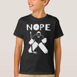 Camiseta Nope Hockey Goalie