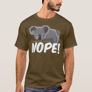 Camiseta Nope koala Bear