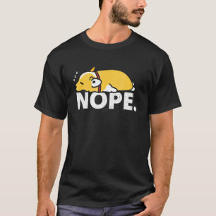 Camiseta Nope Lazy Corgi Perro Galés