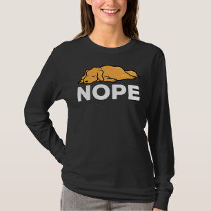 Camiseta Nope Lazy Labrador Retriever