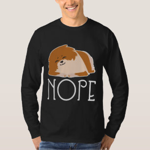 Camiseta Nope Lazy Pomeranian
