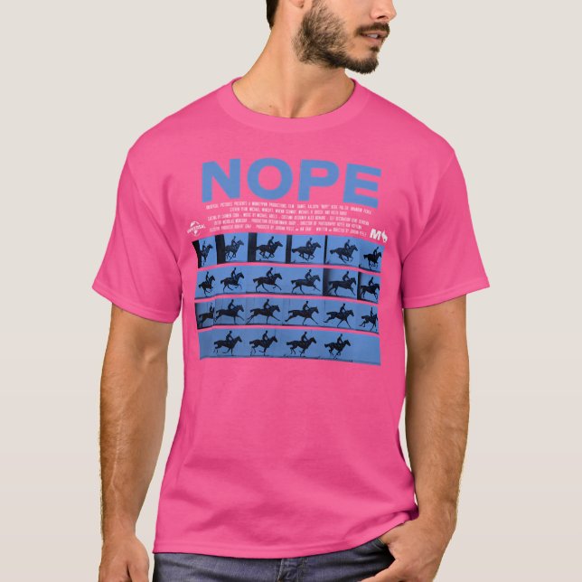 Camiseta Nope Muybridge Horse (Anverso)