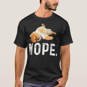 Camiseta Nope Pomerania Perezoso