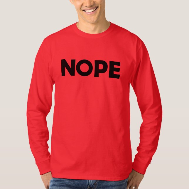 Camiseta NOPE T-Shirt (Anverso)