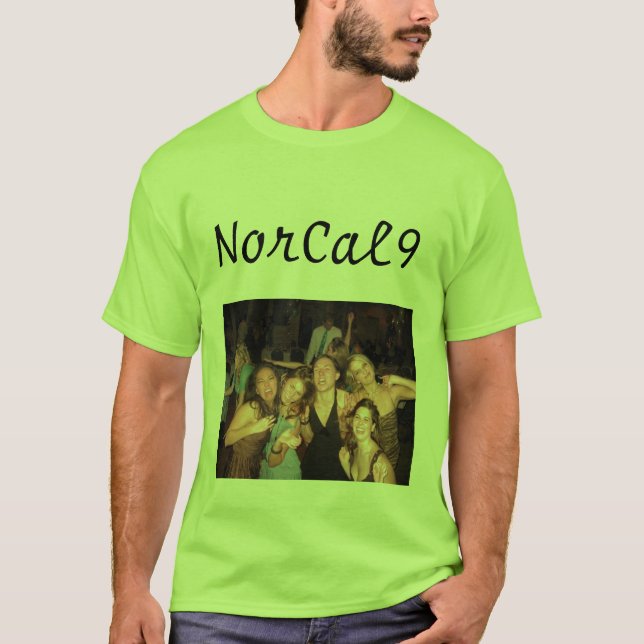 Camiseta NorCal9- de lado (Anverso)