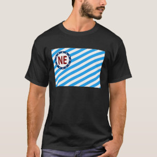 Camiseta Nordeste de Minneapolis MN Minnesota Bandera NE No