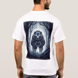 Camiseta Nordic Spirit Bear - Guardián del Bosque 