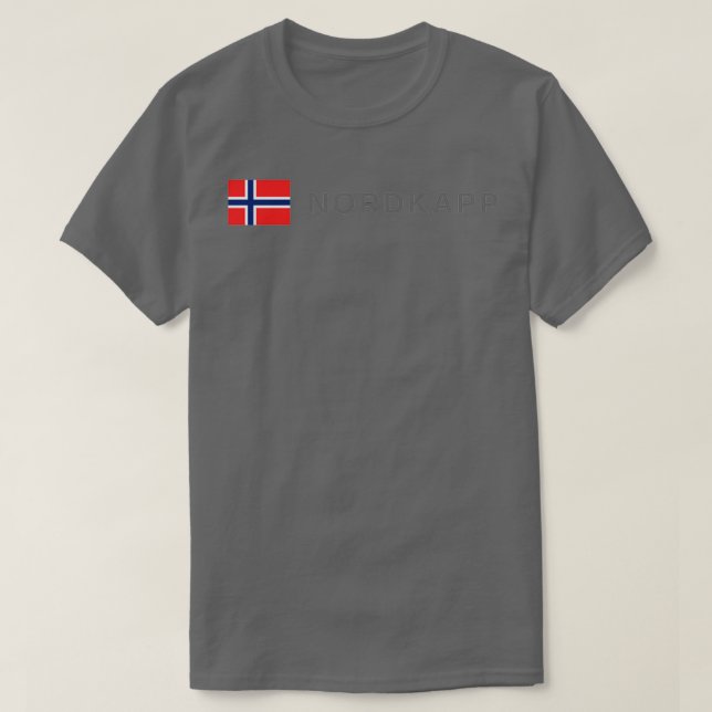 Camiseta Nordkapp Northcape Noruega (Diseño del anverso)
