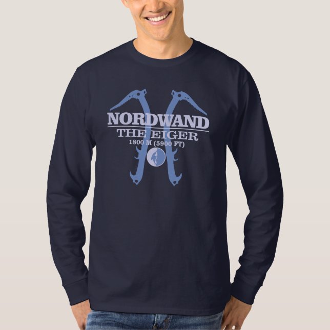 Camiseta Nordwand "El Eiger" (Anverso)