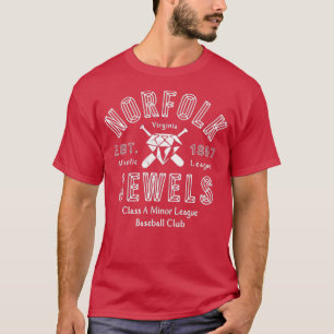 Camiseta Norfolk Jewels - Virginia - Equipos de Béisbol Ant