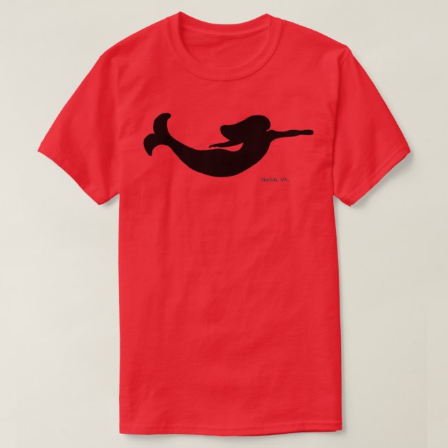 Camiseta Norfolk Mermaid (Diseño del anverso)