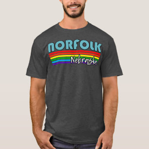 Camiseta Norfolk Nebraska Orde Norfolk Regalo LGBT LGBTQ Su