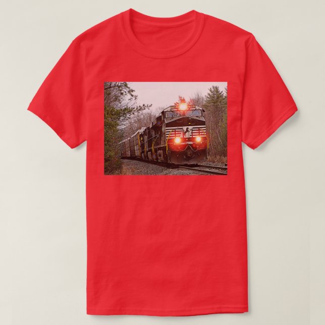 Camiseta Norfolk Southern 7557 en Gardner (Diseño del anverso)