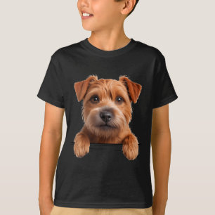 Camiseta Norfolk terrier lindo perro divertido amante 