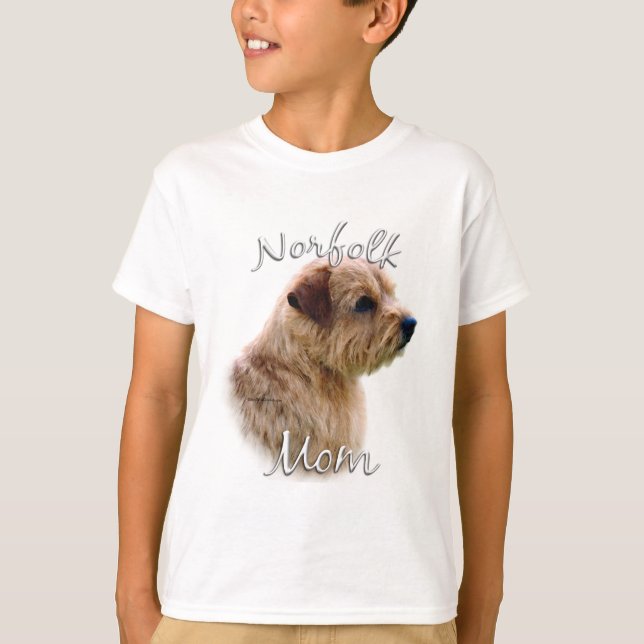 Camiseta Norfolk Terrier Mom 2 (Anverso)