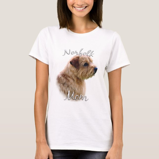 Camiseta Norfolk Terrier Mom 2 (Anverso)